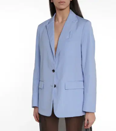Dries Van Noten Cotton poplin blazer | Thumbnail 4 Dries Van Noten Cotton poplin blazer | Thumbnail 4