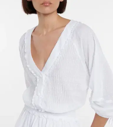 Poupette St Barth Ariel cotton minidress | Thumbnail 2 Poupette St Barth Ariel cotton minidress | Thumbnail 2