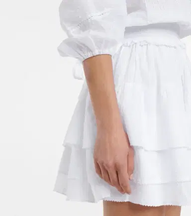 Poupette St Barth Ariel cotton minidress | Thumbnail 4 Poupette St Barth Ariel cotton minidress | Thumbnail 4