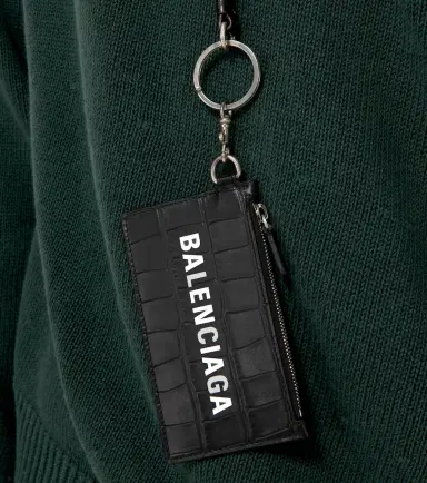 Balenciaga Cash card case on keyring | Thumbnail 5 Balenciaga Cash card case on keyring | Thumbnail 5