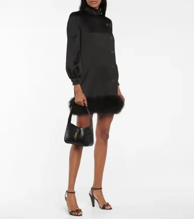 Saint Laurent Le 5 à 7 leather shoulder bag | Thumbnail 4 Saint Laurent Le 5 à 7 leather shoulder bag | Thumbnail 4