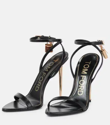 Tom Ford Padlock leather sandals | Thumbnail 2 Tom Ford Padlock leather sandals | Thumbnail 2
