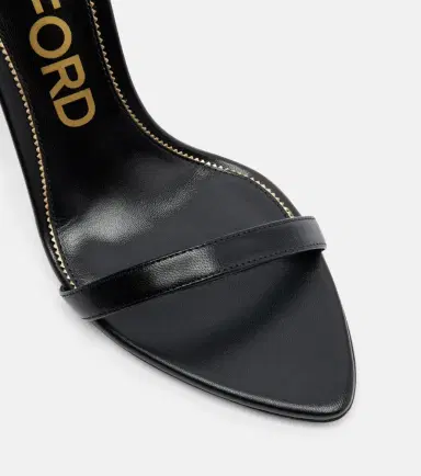 Tom Ford Padlock leather sandals | Thumbnail 3 Tom Ford Padlock leather sandals | Thumbnail 3