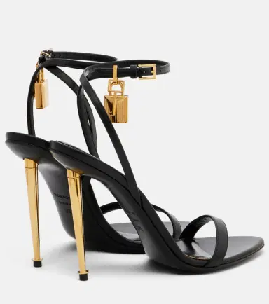 Tom Ford Padlock leather sandals | Thumbnail 4 Tom Ford Padlock leather sandals | Thumbnail 4