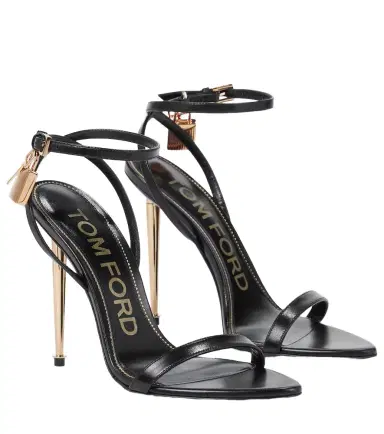 Tom Ford Padlock leather sandals | Thumbnail 1 Tom Ford Padlock leather sandals | Thumbnail 1