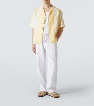 Vilebrequin Linen drawstring pants | Thumbnail 3 Vilebrequin Linen drawstring pants | Thumbnail 3