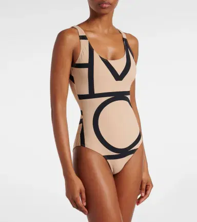 Toteme Logo swimsuit | Thumbnail 3 Toteme Logo swimsuit | Thumbnail 3