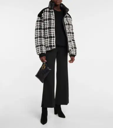 Moncler Erine checked puffer jacket | Thumbnail 2 Moncler Erine checked puffer jacket | Thumbnail 2