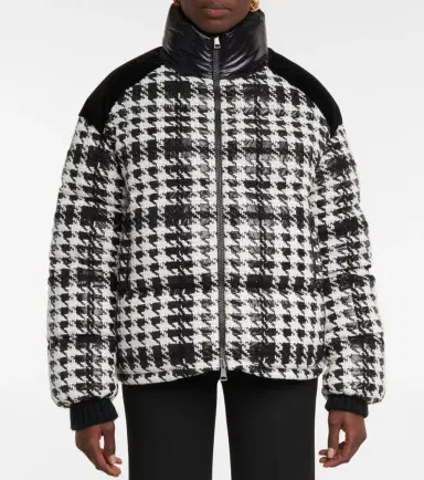 Moncler Erine checked puffer jacket | Thumbnail 5 Moncler Erine checked puffer jacket | Thumbnail 5
