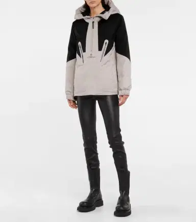 Moncler Iberis hooded half-zip down jacket | Thumbnail 3 Moncler Iberis hooded half-zip down jacket | Thumbnail 3