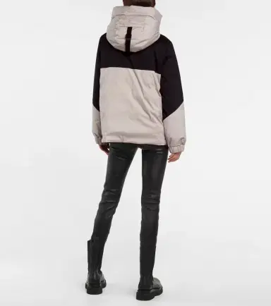 Moncler Iberis hooded half-zip down jacket | Thumbnail 4 Moncler Iberis hooded half-zip down jacket | Thumbnail 4
