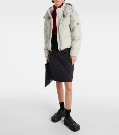 Moncler Quilted high-rise down skirt | Thumbnail 4 Moncler Quilted high-rise down skirt | Thumbnail 4