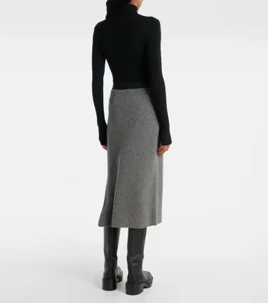 Moncler Wool and cashmere midi skirt | Thumbnail 2 Moncler Wool and cashmere midi skirt | Thumbnail 2