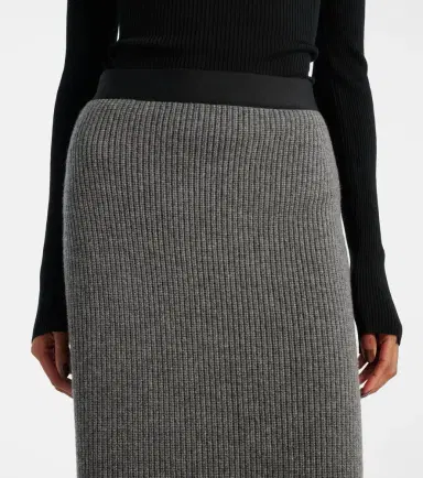 Moncler Wool and cashmere midi skirt | Thumbnail 3 Moncler Wool and cashmere midi skirt | Thumbnail 3