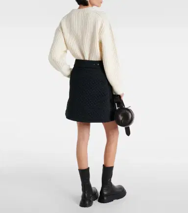 Moncler High-rise quilted miniskirt | Thumbnail 2 Moncler High-rise quilted miniskirt | Thumbnail 2