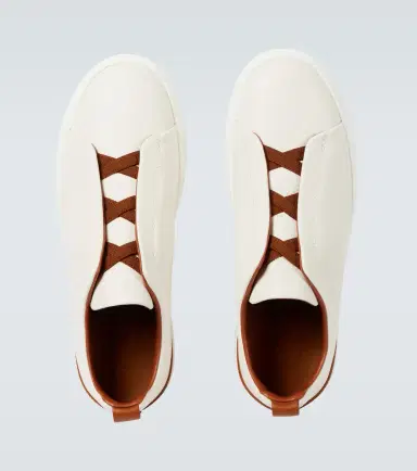 Zegna Triple Stitch leather sneakers | Thumbnail 6 Zegna Triple Stitch leather sneakers | Thumbnail 6