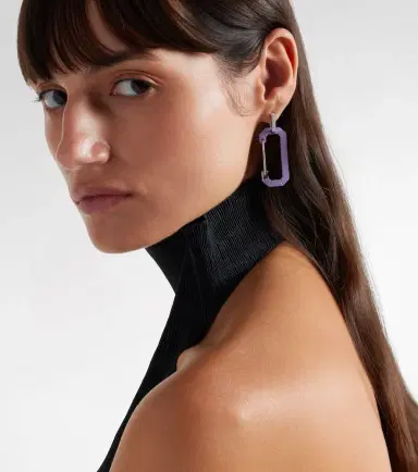 EÉRA Eéra Chiara Big 18kt gold single earring with diamonds | Thumbnail 4 EÉRA Eéra Chiara Big 18kt gold single earring with diamonds | Thumbnail 4