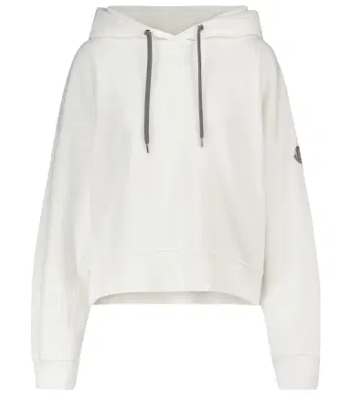 Moncler Cotton-blend hoodie | Thumbnail 1 Moncler Cotton-blend hoodie | Thumbnail 1