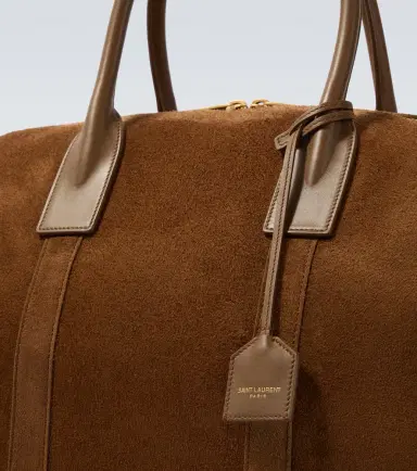 Saint Laurent Suede duffel bag | Thumbnail 4 Saint Laurent Suede duffel bag | Thumbnail 4