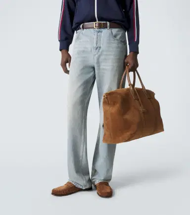 Saint Laurent Suede duffel bag | Thumbnail 7 Saint Laurent Suede duffel bag | Thumbnail 7