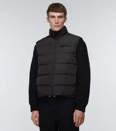 Prada Re-Nylon padded vest | Thumbnail 2 Prada Re-Nylon padded vest | Thumbnail 2