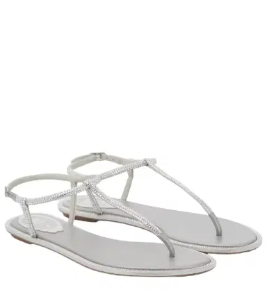 René Caovilla Diana embellished thong sandals | Thumbnail 1 René Caovilla Diana embellished thong sandals | Thumbnail 1