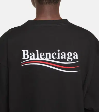 Balenciaga Logo cotton T-shirt | Thumbnail 2 Balenciaga Logo cotton T-shirt | Thumbnail 2