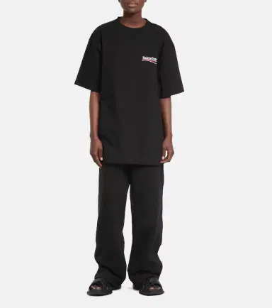 Balenciaga Logo cotton T-shirt | Thumbnail 3 Balenciaga Logo cotton T-shirt | Thumbnail 3