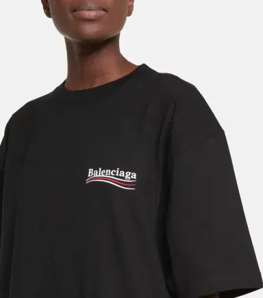Balenciaga Logo cotton T-shirt | Thumbnail 5 Balenciaga Logo cotton T-shirt | Thumbnail 5