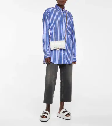 Balenciaga Hourglass leather wallet on chain | Thumbnail 2 Balenciaga Hourglass leather wallet on chain | Thumbnail 2