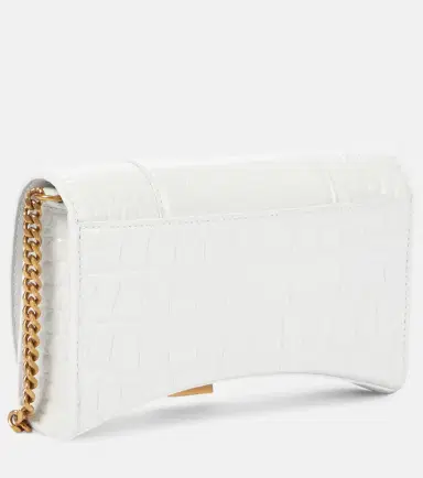 Balenciaga Hourglass leather wallet on chain | Thumbnail 5 Balenciaga Hourglass leather wallet on chain | Thumbnail 5
