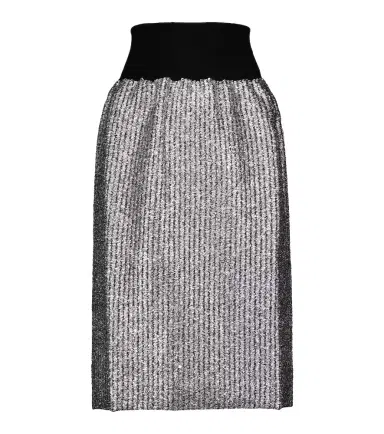 Moncler Genius 2 Moncler 1952 Lurex wool-blend midi skirt | Thumbnail 1 Moncler Genius 2 Moncler 1952 Lurex wool-blend midi skirt | Thumbnail 1