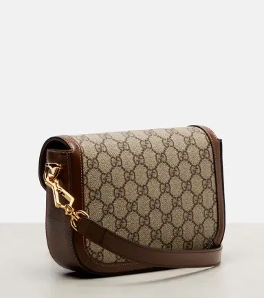 Gucci Horsebit 1955 Mini leather-trimmed shoulder bag | Thumbnail 2 Gucci Horsebit 1955 Mini leather-trimmed shoulder bag | Thumbnail 2