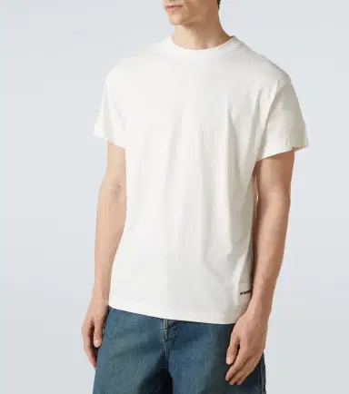 Jil Sander Pack of three cotton T-shirts | Thumbnail 5 Jil Sander Pack of three cotton T-shirts | Thumbnail 5