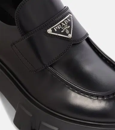 Prada Monolith brushed leather loafers | Thumbnail 2 Prada Monolith brushed leather loafers | Thumbnail 2