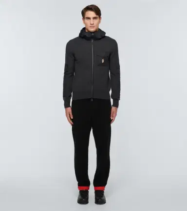 Moncler Grenoble Fleece wool-blend pants | Thumbnail 2 Moncler Grenoble Fleece wool-blend pants | Thumbnail 2