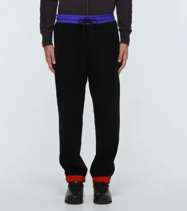 Moncler Grenoble Fleece wool-blend pants | Thumbnail 3 Moncler Grenoble Fleece wool-blend pants | Thumbnail 3