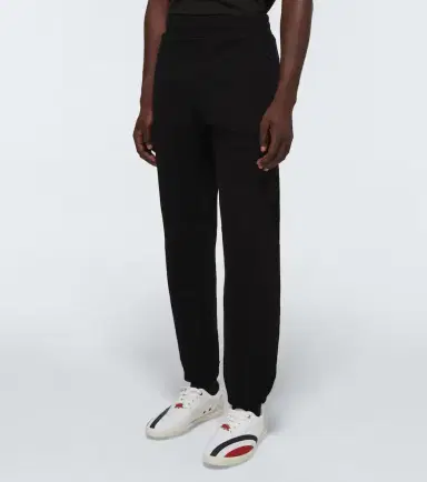Moncler Brushed cotton fleece sweatpants | Thumbnail 3 Moncler Brushed cotton fleece sweatpants | Thumbnail 3
