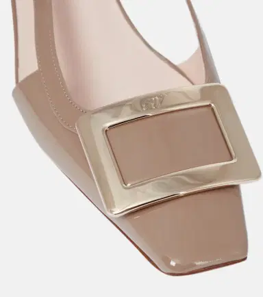 Roger Vivier Belle Vivier leather slingback pumps | Thumbnail 4 Roger Vivier Belle Vivier leather slingback pumps | Thumbnail 4