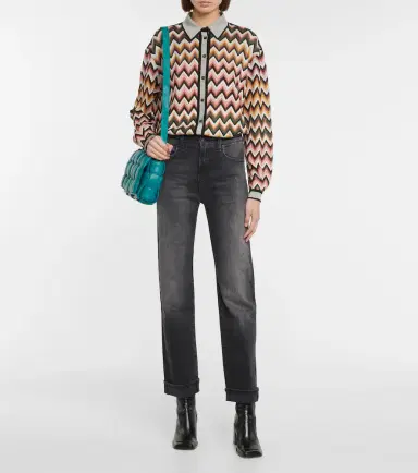 AG Jeans Alexxis high-rise straight jeans | Thumbnail 3 AG Jeans Alexxis high-rise straight jeans | Thumbnail 3
