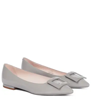 Roger Vivier Gommettine Ball patent leather ballet flats | Thumbnail 1 Roger Vivier Gommettine Ball patent leather ballet flats | Thumbnail 1