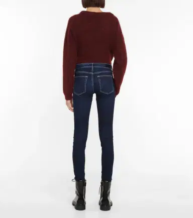 AG Jeans Farrah high-rise skinny jeans | Thumbnail 2 AG Jeans Farrah high-rise skinny jeans | Thumbnail 2