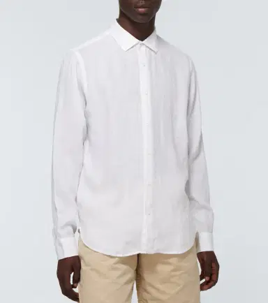 Orlebar Brown Giles linen long-sleeved shirt | Thumbnail 3 Orlebar Brown Giles linen long-sleeved shirt | Thumbnail 3