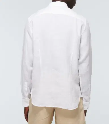 Orlebar Brown Giles linen long-sleeved shirt | Thumbnail 4 Orlebar Brown Giles linen long-sleeved shirt | Thumbnail 4