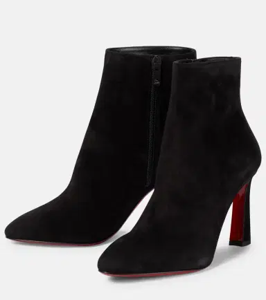 Christian Louboutin Eleonor 85 suede ankle boots | Thumbnail 4 Christian Louboutin Eleonor 85 suede ankle boots | Thumbnail 4