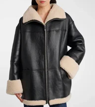 Toteme Oversized shearling jacket | Thumbnail 7 Toteme Oversized shearling jacket | Thumbnail 7