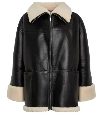 Toteme Oversized shearling jacket | Thumbnail 1 Toteme Oversized shearling jacket | Thumbnail 1