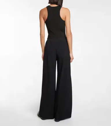 The Row Gala high-rise wide-leg cady pants | Thumbnail 4 The Row Gala high-rise wide-leg cady pants | Thumbnail 4