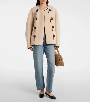 Toteme Shearling jacket | Thumbnail 3 Toteme Shearling jacket | Thumbnail 3