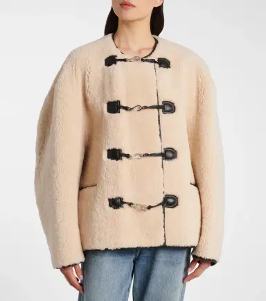 Toteme Shearling jacket | Thumbnail 6 Toteme Shearling jacket | Thumbnail 6